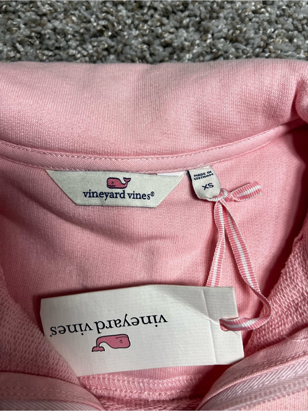 Vineyard Vines Soft Pink Logo Tee